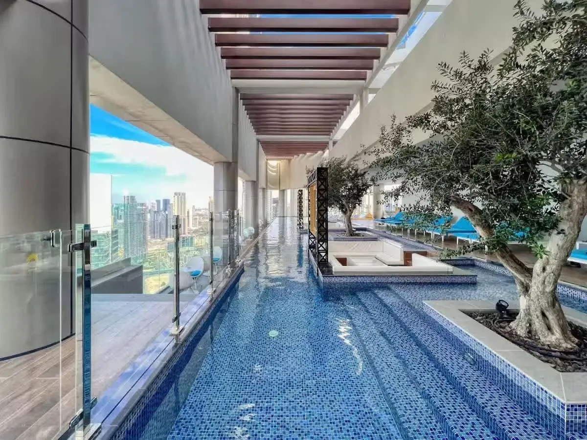 Ferienwohnung Stunning Burj Views - Highest Infiniti Pool Dubai Apartment
